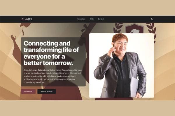Educational Consultancy Website